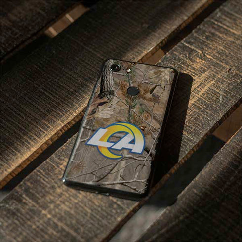 NFL Los Angeles Rams Realtree AP Camo Google Pixel 3 Skin
